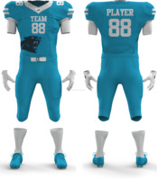 Uniformes de Fútbol Americano Personalizados de Primera Calidad, Sublimados, Transpirables, de Secado Rápido, con un Peso de Tela de 320 g, para Hombres Adultos