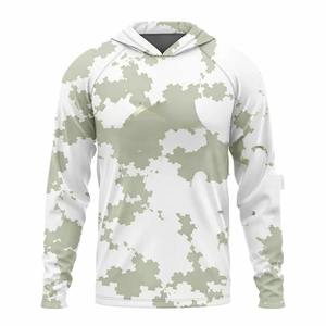Sudadera con Capucha de Pesca para Hombre, Manga Larga, Protección Solar UPF 50, Impresión por Sublimación, Poliéster, Anti-UV - Product Image 4