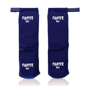 Protège-tibias en coton pour le karaté, protège-tibias élastiques, boxe, arts martiaux, rembourrage EVA, taille personnalisée, équipement d'entraînement - Product Image 1