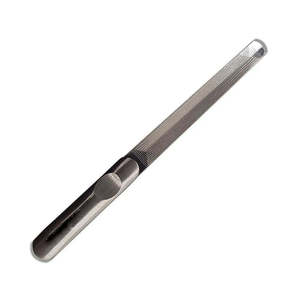 Lime à ongles professionnelle double face en acier inoxydable, instrument de manucure et pédicure de haute qualité - Product Image 1