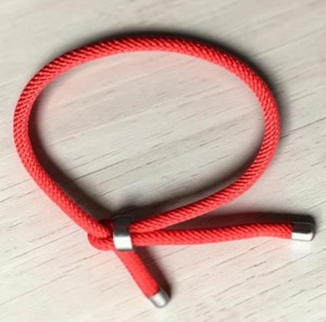 Minimalist Rope Bracelet Adjustable Cord Bracelet for <b>Men</b> Women Stainless Steel Simple Couple Gift - Product Image 2