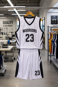 Maillots de basket-ball personnalisés de haute qualité, dernier design, ensembles d'uniformes d'équipe, séchage rapide, respirant, sublimation, vêtements de basket-ball - Product Image 3
