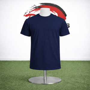 Últimas Camisetas de Hombre con Cuello Redondo, Estilo Casual Urbano, Oversize, de Moda, Venta al por Mayor, OEM, de Algodón, con Serigrafía Personalizada, Antiarrugas - Product Image 1