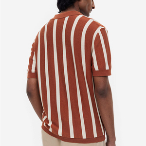Chemises de golf pour hommes 100 % coton, logo brodé, polos à manches courtes unis, prix bas, polos pour hommes - Product Image 2