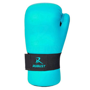 High Quality Leather <b>Karate</b> <b>Gloves</b> for Martial Arts Training Customizable Non-Slip Hook and Loop Closure Hand Protection - Product Image 5