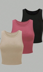 Vêtements pour femmes confortables, style estival, coupe ajustée, parfait pour un usage quotidien décontracté, basique mais de haute qualité - Product Image 2