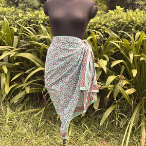 Pareos de Tela Voile 100% Algodón, Hechos a Mano en India, con Estampado de Bloques, Suaves y Ligeros, para Playa, Precio al por Mayor - Product Image 1