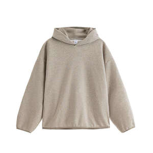 เสื้อฮู้ดผ้าฟลีซแบบมีฮู้ด สำหรับฤดูใบไม้ร่วงและฤดูหนาว สินค้าใหม่มาแรง สไตล์อเมริกันลำลอง ทรงหลวม ใส่สบาย - Product Image 1