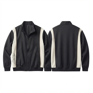 MEN PREMIUM SIDE CALLIGRAPHY COTTON <b>JACKET</b> CASUAL STREETWEAR <b>ZIP</b> <b>UP</b> <b>JACKET</b> - Product Image 5