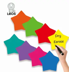 Kids Homes chooling 8er Pack Dry Erase Star-Aufkleber für wieder verwendbares Lernen