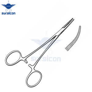 Pinzas Micro Halsted de 12.5 cm (5 Pulgadas), Curvas, Extra Delicadas, de Acero Inoxidable Premium, Hemostáticas, para Microcirugía Plástica - Product Image 6