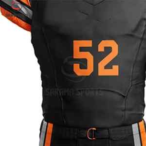 Uniformes Personalizados de Fútbol Americano para Jóvenes y Adultos, Camiseta y Pantalones Cortos Sublimados con Patrones a Medida - Product Image 3