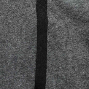 <b>Men's</b> Slim Fit Hooded Sweatshirt Gray Cotton Knitted Casual Hoodie With Pockets Autumn Wear - Product Image 5