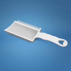 Peine profesional para desvanecimiento de cabello, peine de plástico para cortapelos, peine plano para desvanecimiento, herramienta de estilismo para barbería y uso doméstico en salones. - Product Image 3