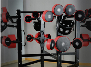 Support de cible de frappe de boxe à ressort 12 cibles, Station d'entraînement de frappe pour arts martiaux MMA, Équipement de gym, Vente en gros OEM - Product Image 4