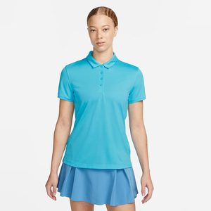 Camiseta Polo Deportiva de Golf con Logotipo Personalizado, Impresión de Serigrafía, para Mujer, de Alta Calidad, 100% Algodón - Product Image 1