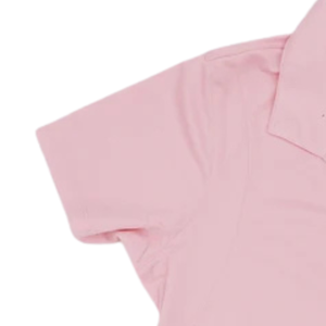 Polo Deportivo AKA para Mujer, Color Rosa, en Micropique, con Bordado, para Golf - Product Image 2