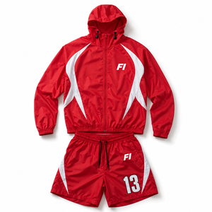 Chaqueta Deportiva Casual Unisex Estilo Y2K, Sudadera con Capucha Impermeable y Pantalones Cortos, Proveedor de Chaquetas para Hombre - Product Image 1