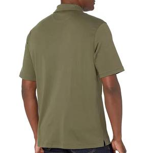 Camiseta Polo de Algodón para Hombre, Transpirable, Suave, de Manga Corta, Informal, Clásica, Cómoda, para Uso Diario, Estilo Urbano, con Cuello - Product Image 5