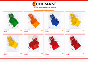 Granulés de Masterbatch Vert de Qualité Moulage Colman Standard - Product Image 2