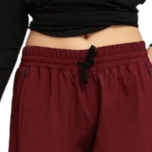 Women's Customized Colors Straight Drawstring Pants Mid Elastic Waistband Fleece Winter Casual <b>Trousers</b> Lightweight Everyday - Product Image 2