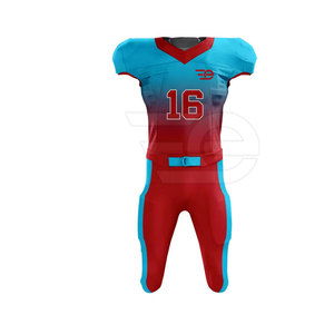 Uniforme de football américain axé sur le joueur, léger, à manches courtes, vêtements d'entraînement personnalisés pour l'équipe, pour hommes - Product Image 2