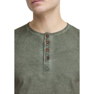 T-shirt boutonné pour homme, tendance, personnalisable, imprimé, tricoté, séchage rapide, jersey 100% coton - Product Image 3