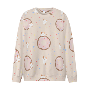 เสื้อสเวตเชิ้ตแขนยาวผู้ชาย ดีไซน์ทันสมัย พิมพ์ลาย 3 มิติ แบบซับลิเมชั่น สีพื้น ปักโลโก้ตามสั่ง เทคนิคการปักแบบพิเศษ สไตล์สตรีทแวร์ สำหรับฤดูหนาว - Product Image 3