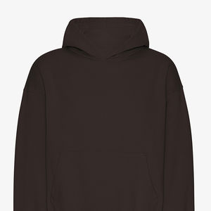 Sudadera con capucha unisex de algodón grueso, con logo personalizado, estilo oversize, para hombre y mujer, de alta calidad, al por mayor. - Product Image 2