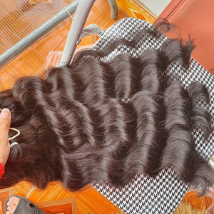 ขายส่งธรรมชาติสีดําต่อผมมนุษย์ตรงกลุ่มผม,ผมตรงเวียดนามดั้งเดิม - Product Image 5