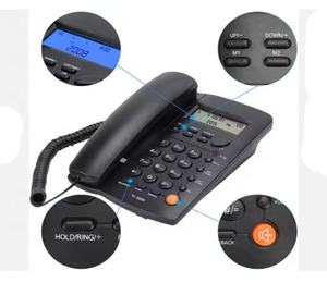 โทรศัพท์คุณภาพสูง Maxcomm MC-9200 PSTN แบบอนาล็อก พร้อมระบบ FSK/DTMF และ Caller ID สำหรับสำนักงาน โรงแรม ธุรกิจ CN/GUA - Product Image 1