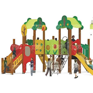 Système de jeux multi-activités HP-OPA 026 pour installation publique dans les parcs d'attractions - Product Image 1