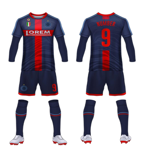 Maillots de football personnalisés en polyester recyclé écologique, vente en gros, fabricant de vêtements de sport durables pour équipes de football en Europe - Product Image 1