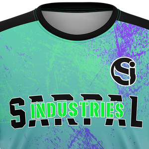 Manufacturer's High Quality 100% <b>Polyester</b> 260 Grams Heavyweight Solid Jersey T-Shirt Men Breathable Knitted Front Blank <b>Tshirt</b> - Product Image 4