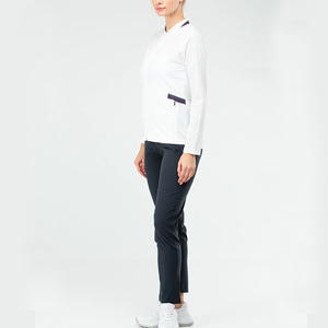 Combinaison de sport zippée toutes saisons pour femmes, ensemble deux pièces à capuche et fermeture éclair pour femmes - Product Image 2