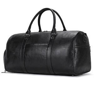 Sac de voyage en cuir de haute qualité avec logo personnalisé, sac de voyage à main en cuir, vente en gros - Product Image 2