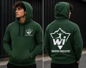 Vente en gros de sweats à capuche pour hommes avec logo personnalisé, streetwear, nouveau design, très vendus, ajustables, respirants, OEM, pour adultes - Product Image 2