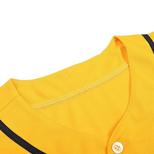 Maillot de baseball personnalisé pour équipe, qualité supérieure, durable, coutures flexibles, idéal pour les matchs. - Product Image 6