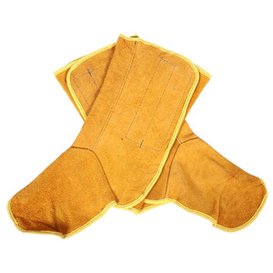 Couvre-chaussures de soudage en cuir de vachette, protection pour soudeurs, design léger et flexible pour une utilisation durable. - Product Image 1