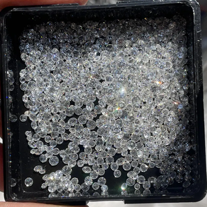 Diamants ronds blancs taille brillant pour la fabrication de bijoux, diamants ronds cultivés en laboratoire en vrac, diamants CVD pour bijoux - Product Image 4