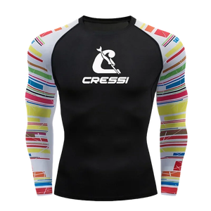 Camiseta de Compresión Sialkot MMA Transpirable UPF50+ de Secado Rápido y Ecológica de Spandex/Nylon - Product Image 1