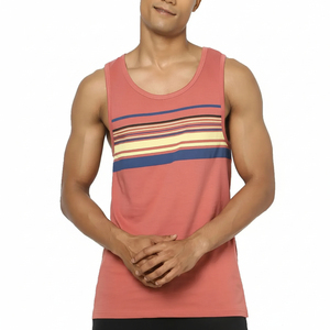 PASUXI Casual Quick Dry Moisture Wicking Fitness <b>Stringer</b> Slim Tank Top <b>Men's</b> Gym Workout Singlet Breathable Running <b>Vest</b> - Product Image 1