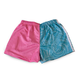 Shorts de rugby personnalisables en gros, design sur mesure, unisexe, vierges, 100 % polyester respirant - Product Image 2