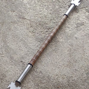 Lance décorative médiévale forgée à la main avec embout et capuchon |   Historique - Product Image 2