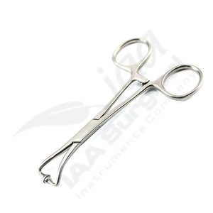 เครื่องมือผ่าตัด IAA SURGICAL INSTRUMENTS คีมหนีบผ้าผ่าตัดแบบใช้มือทำจากสแตนเลส พร้อมหัวบอลซ็อกเก็ต ขนาด 14 ซม. ได้รับการรับรองมาตรฐาน CE - Product Image 3