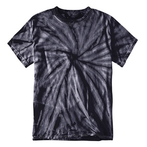 T-shirt Tie Dye en coton personnalisé oversize à manches courtes été de qualité supérieure col en O coupe ample et confortable t-shirts Tie Dye pour hommes - Product Image 1
