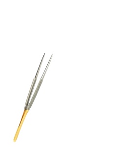 3 Castroviejo 7 " ( 18cm ) Micro cirugía Sature fórceps/Tijeras/soporte de aguja curvo/TC fórceps CE equipos dentales - Product Image 5