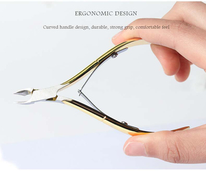 High Quality premium 2026 Wholesale <b>Cuticle</b> <b>Trimmer</b> <b>Cuticle</b> Nipper Full Jaw Manicure Pedicure Cutter for Thick <b>Cuticle</b> Nails - Product Image 6