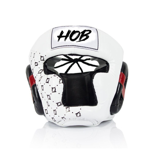 Protector de cabeza de boxeo MMA con logo personalizado, duradero, con excelente rendimiento y protección, protector de cabeza para entrenamiento al por mayor con impresión. - Product Image 1
