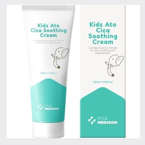 original korean <b>skin</b> care Polmedison <b>Kids</b> Ato Cica Soothing Cream 100mL body lotion daily products Baby's - Product Image 5